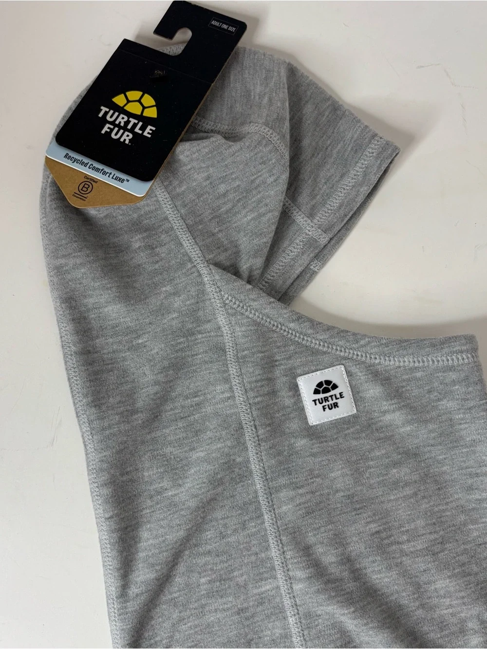 Turtle Fur Comfort Lux Quantum Balaclava Breathable Gray  New with Tag Adult One